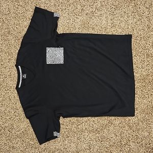 Jordan 23 Cement / Elephant Print Black and Grey Pocket V neck Tshirt